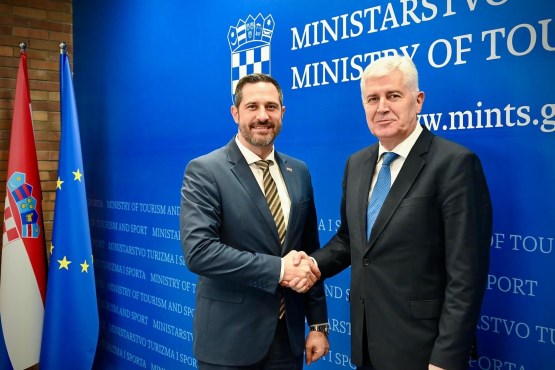 Zamjenik predsjedavajućeg Doma naroda PSBiH dr. Dragan Čović održao sastanak u Zagrebu s ministrom turizma i sporta u Vladi Republike Hrvatske 